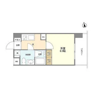 グランテール代々木【5階】の間取り