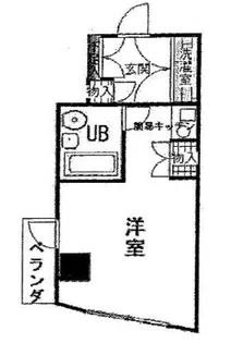 ドルチェ府中ツインエクセル【1階】の間取り