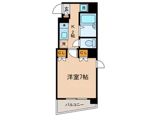 リンクウエスト【3階】の間取り