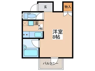 フラッツ東四つ木【2階】の間取り
