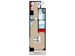 メゾンドわらび【5階】の間取り