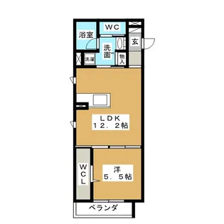 春岡ガーデン【2階】の間取り