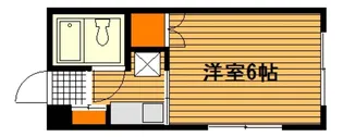 メリーハイツ【1階】の間取り