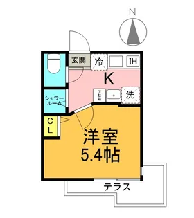 Villa Azure【1階】の間取り