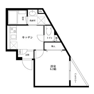 ヴェルフローレ【3階】の間取り