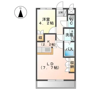 Vega【2階】の間取り