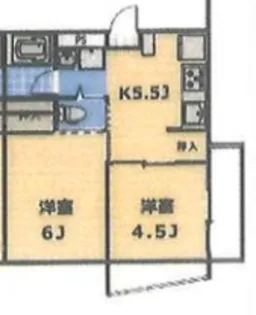 レジデンシャル蓮沼【3階】の間取り