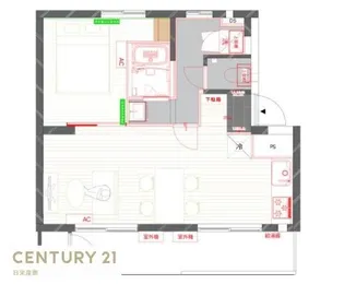 グッドルームレジデンス座間ホシノタニ団地【4階】の間取り