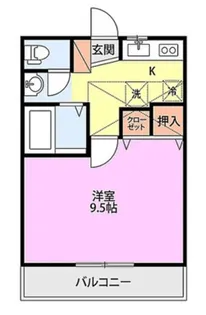 ライトウィン【1階】の間取り