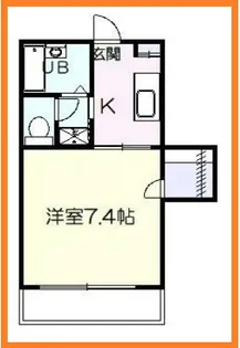 ガーデンパレス【2階】の間取り