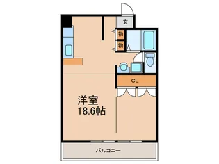 レ・フォール【2階】の間取り