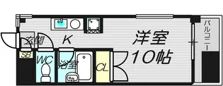 ベストレジデンス天王寺【1階】の間取り