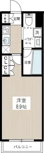 AXAS南蒲田AsylCourt【2階】の間取り
