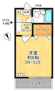 ペアハイム XI【2階】の間取り