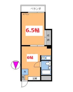 ルレーヴ【2階】の間取り