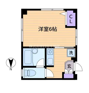 サウススクエア【1階】の間取り