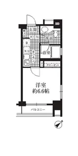 HF銀座レジデンス【8階】の間取り