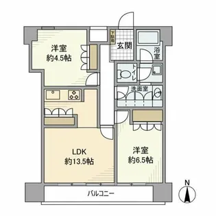 ニュー千鳥町マンション【10階】の間取り