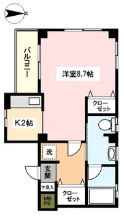 VERDI【3階】の間取り