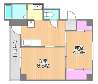 ヴィラナリー上道2号棟【2階】の間取り