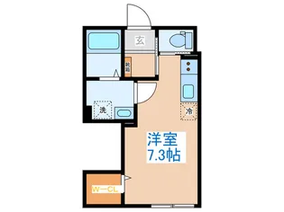 LunarMare【1階】の間取り