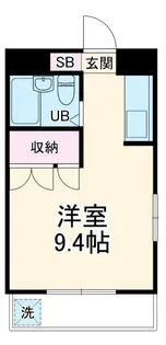 シャルム大堀【1階】の間取り
