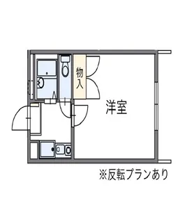 レオパレスアトリオ【3階】の間取り