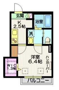 ランベール【2階】の間取り
