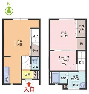 Rexzy【1階】の間取り