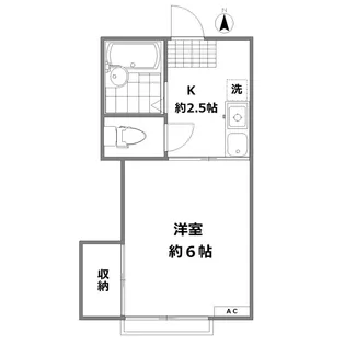 アーク等々力A棟【2階】の間取り