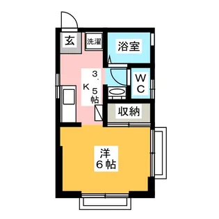 キャンファトリー134【1階】の間取り