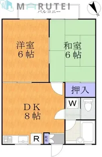 コーポハシバ【1階】の間取り