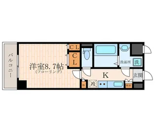 ロイヤルメゾン尼崎ガーデン【3階】の間取り