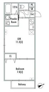 GRANPASEO下北沢III【3階】の間取り