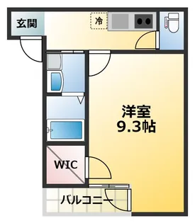 フジパレス太子橋5番館【1階】の間取り