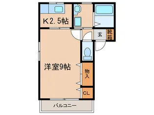 エミネンスハヤシ【1階】の間取り
