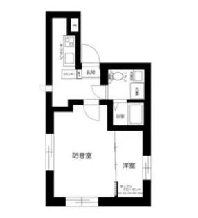 シンフォニア両国【3階】の間取り