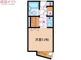 プロミネントDAIAN【3階】の間取り