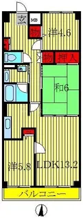 TQレジデンス柏【1階】の間取り