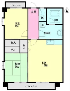 ハイツチャコ【3階】の間取り