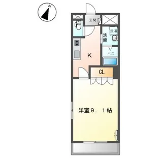 Convivere(コンビブレ)【1階】の間取り