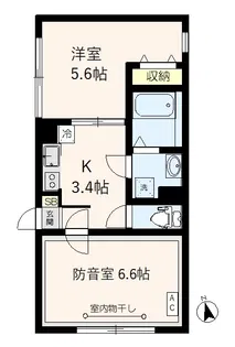 ラシクラス東長崎の間取り