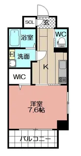 the STAGE中原【3階】の間取り