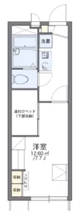 レオパレスグローリア【1階】の間取り