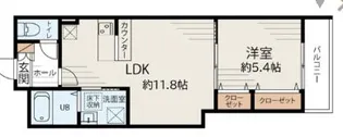 LIT上志津【1階】の間取り
