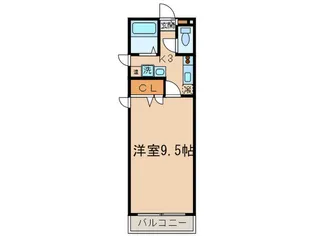 グリ-ンテラス【2階】の間取り