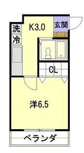 しゃとう de 田川【2階】の間取り