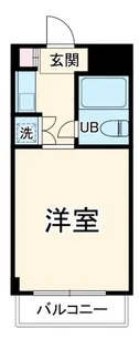 ロータリーライフ石川町【2階】の間取り