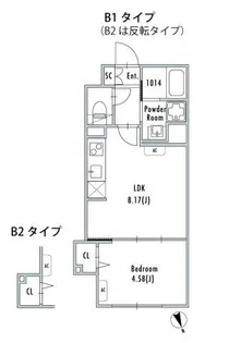 GRAN PASEO 中野新井薬師前【3階】の間取り