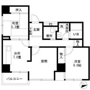 エクセル東陽【11階】の間取り